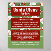Santa Candy, Santa Claus Entertainer Advertising