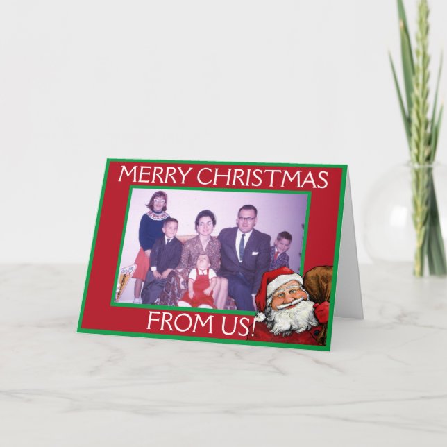 Santa Card Template (Front)