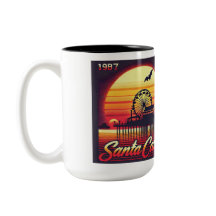 Santa Carla 1987 Retro design