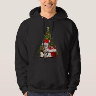 Santa Cat Hoodie