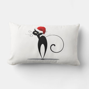 Santa Cat Pillow