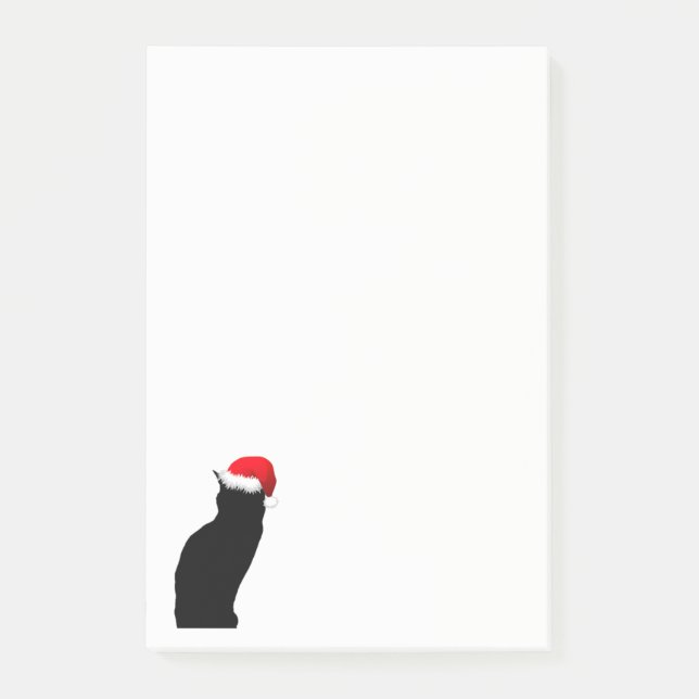 Santa Cat Post-it Notes (Front)