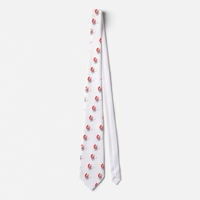 Santa Cat Tie (Front)