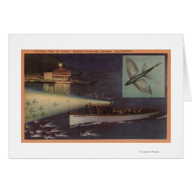 Santa Catalina Island, CA Casino, Flying Fish (Front Horizontal)