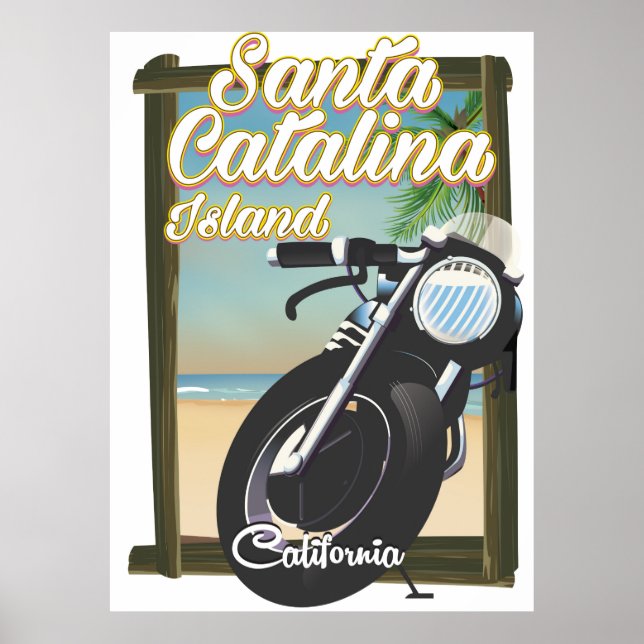 Santa Catalina Island , California USA Poster (Front)