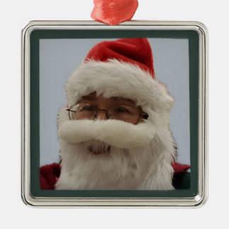 Santa Ceramic Ornament