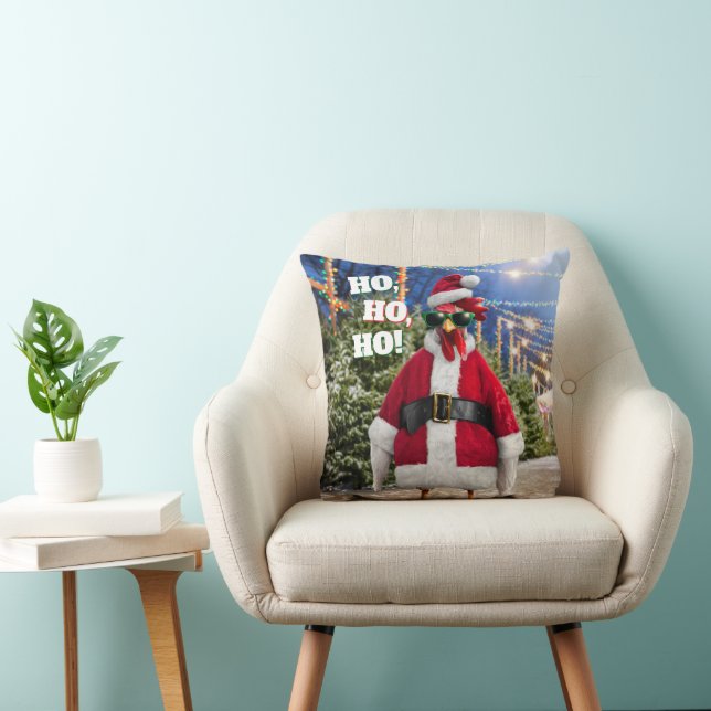 Santa Chicken Cushion (Chair)