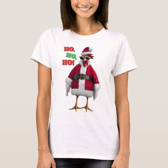 Santa Chicken T-Shirt (Front)