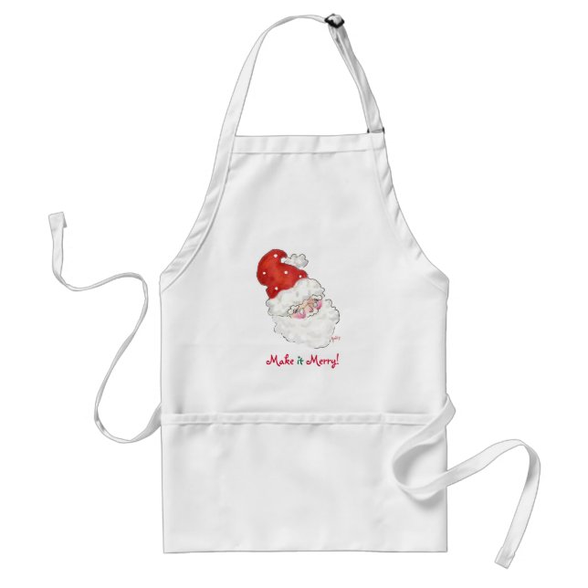 Santa Christmas Apron (Front)