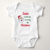 Santa - Christmas Baby Announcement