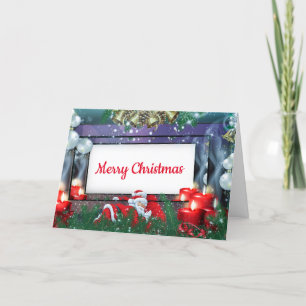 Santa Christmas Card