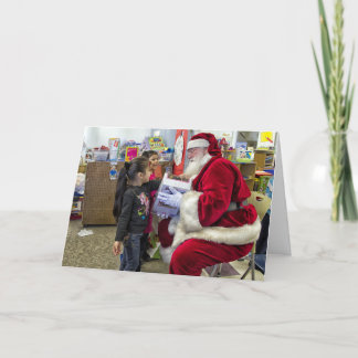 Santa Christmas Card