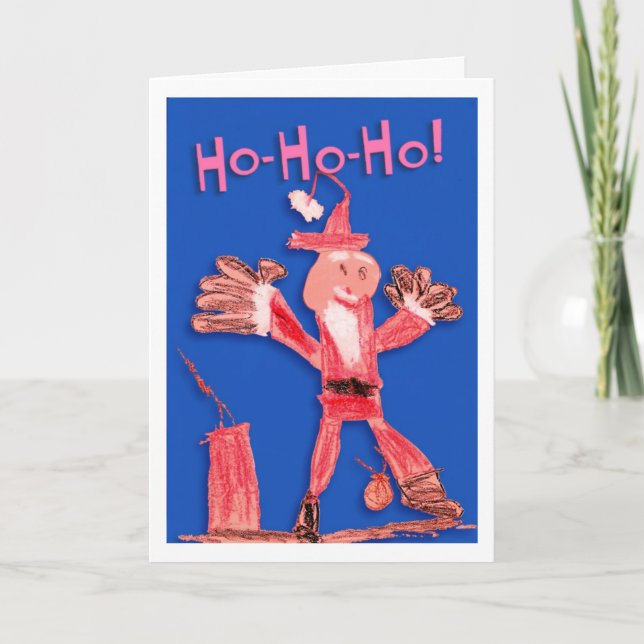 Santa Christmas Card (Front)