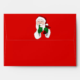 Santa Christmas Envelopes Personalised Envelopes