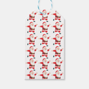 Santa Christmas Gift Tags