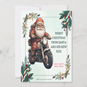 Santa Christmas Greeting Card