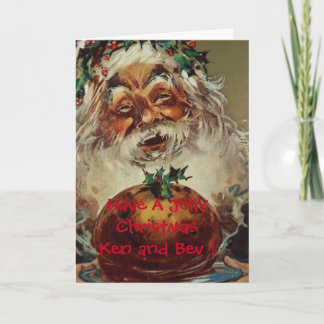 Santa Christmas Greeting Card