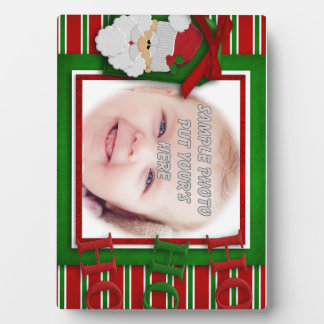Santa Christmas Holiday Photo Frame Gift