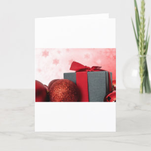 Santa Christmas Merry Joy Peace Seasons Jolly Holiday Card