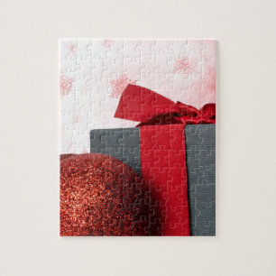 Santa Christmas Merry Joy Peace Seasons Jolly Jigsaw Puzzle