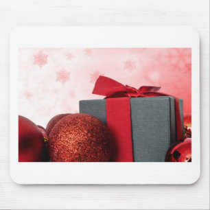 Santa Christmas Merry Joy Peace Seasons Jolly Mouse Pad