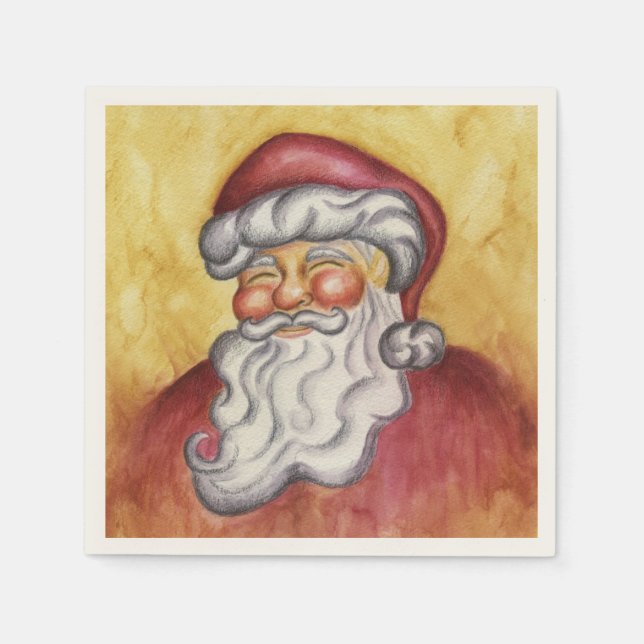 Santa Christmas Napkins (Front)