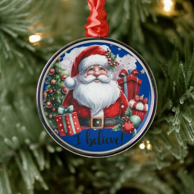 Santa Christmas Ornament (Tree)