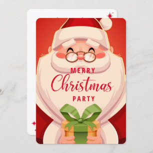 Santa Christmas Party Invitation