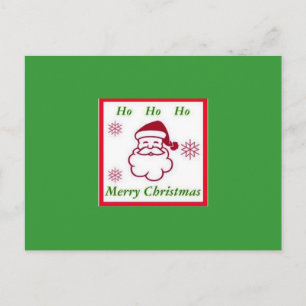 Santa Christmas Postcard