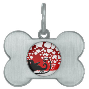 Santa Christmas Snowflake Winter Peace Destiny Pet Name Tag