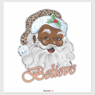 Santa Christmas Stickers Claus Xmas Decals Fun