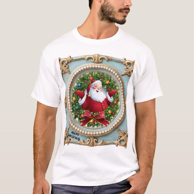 Santa Christmas  T-Shirt (Front)