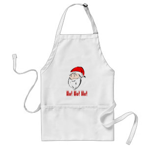 Santa Christmas Winter December Peace Love Destiny Standard Apron