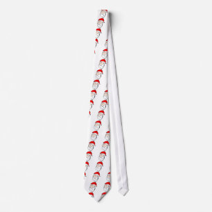 Santa Christmas Winter December Peace Love Destiny Tie