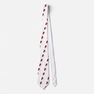 Santa Christmas Winter Hat Stocking Red Tie