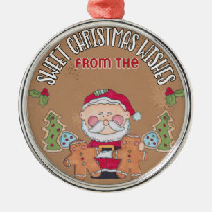 Santa Christmas Wishes Christmas Ornament