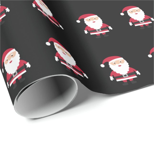 Santa Christmas wrapping paper (Roll Corner)