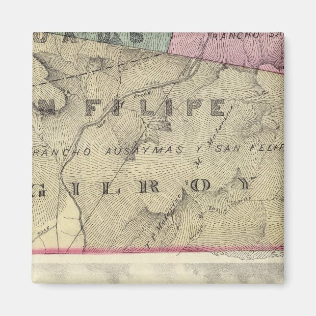 Santa Clara Co 12 Magnet (Front)