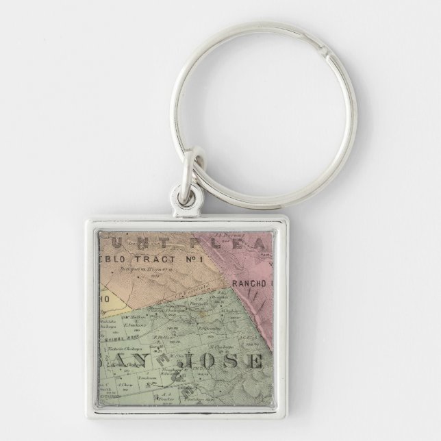 Santa Clara Co 6 Key Ring (Front)