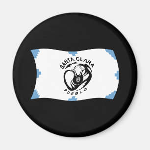 Santa Clara Pueblo Flag Magnet