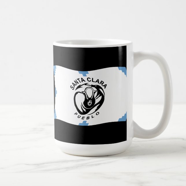 Santa Clara Pueblo Flag Mug (Right)