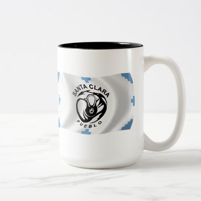 Santa Clara Pueblo Flag Mug (Right)