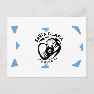 Santa Clara Pueblo Flag Postcard