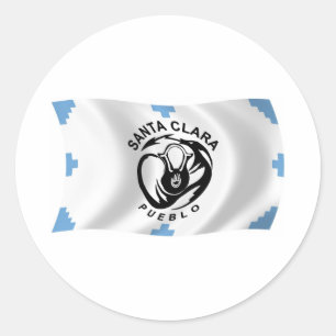 Santa Clara Pueblo Flag Sticker