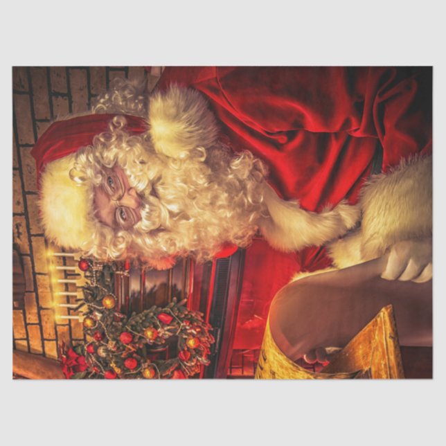 Santa Claus 4 Tissue Paper (Front)