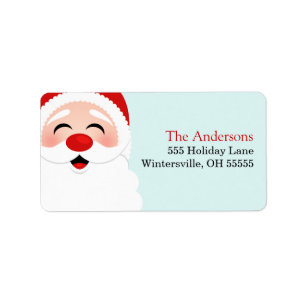 Santa Claus Address Labels