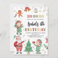 Santa Claus and Elves Birthday