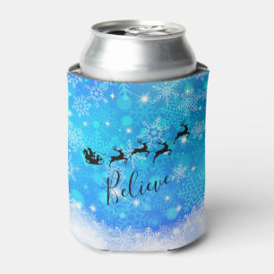 Santa Claus and his Flying Reindeer - Believe Can Cooler