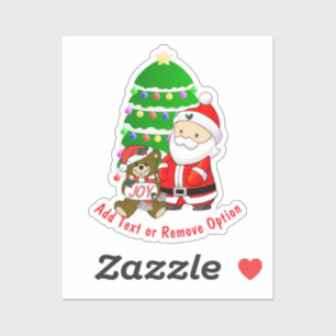 Santa Claus and Joy Bear Christmas