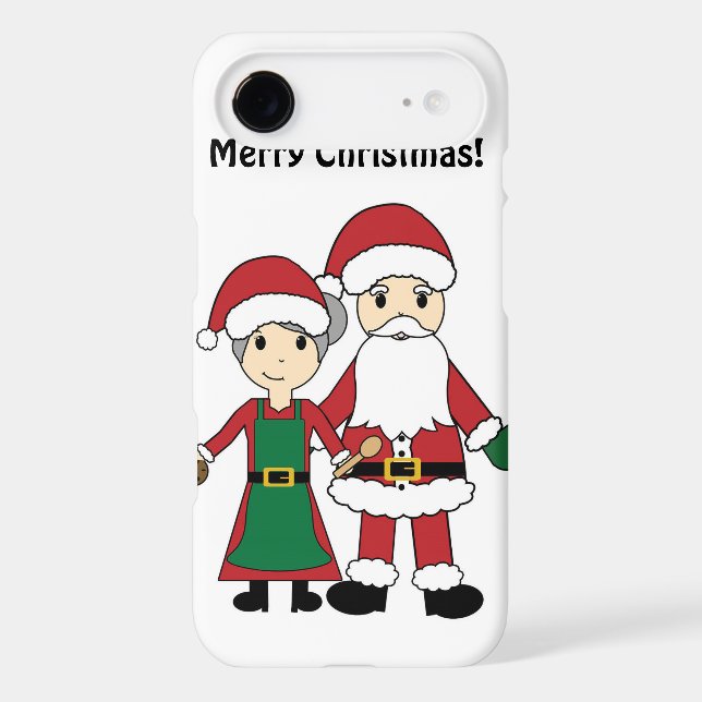 Santa Claus and Mrs Clause iPhone 6 Case (Back)